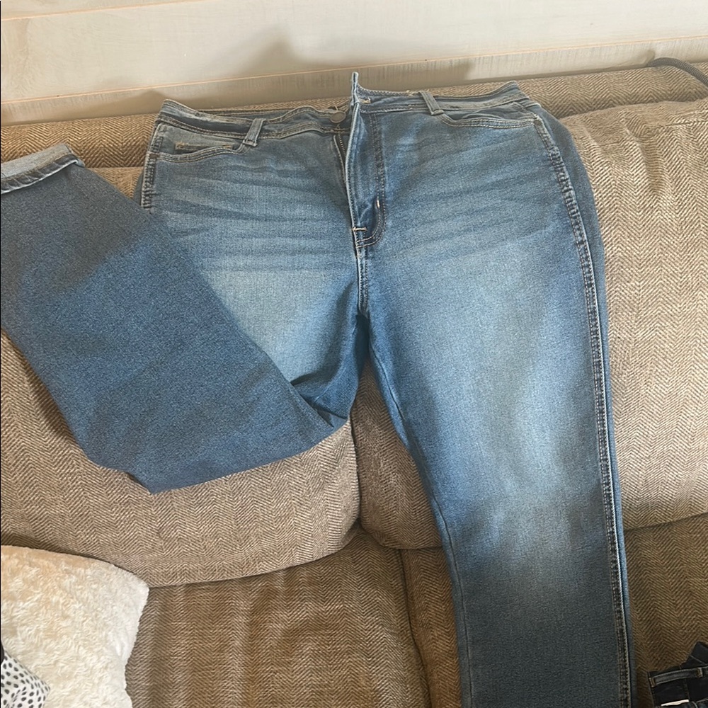 Jordache Faded Indigo Jeans